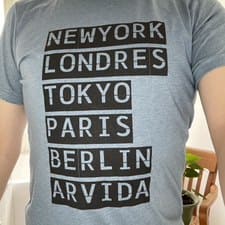 T-shirt Arvida - Bleu - Petit