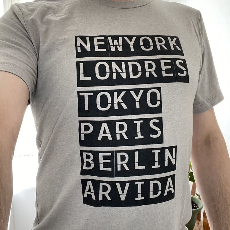 T-shirt Arvida - Gris pâle - Petit